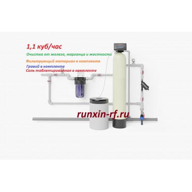 Универсальный фильтр для воды 3 в 1 Runxin 0844